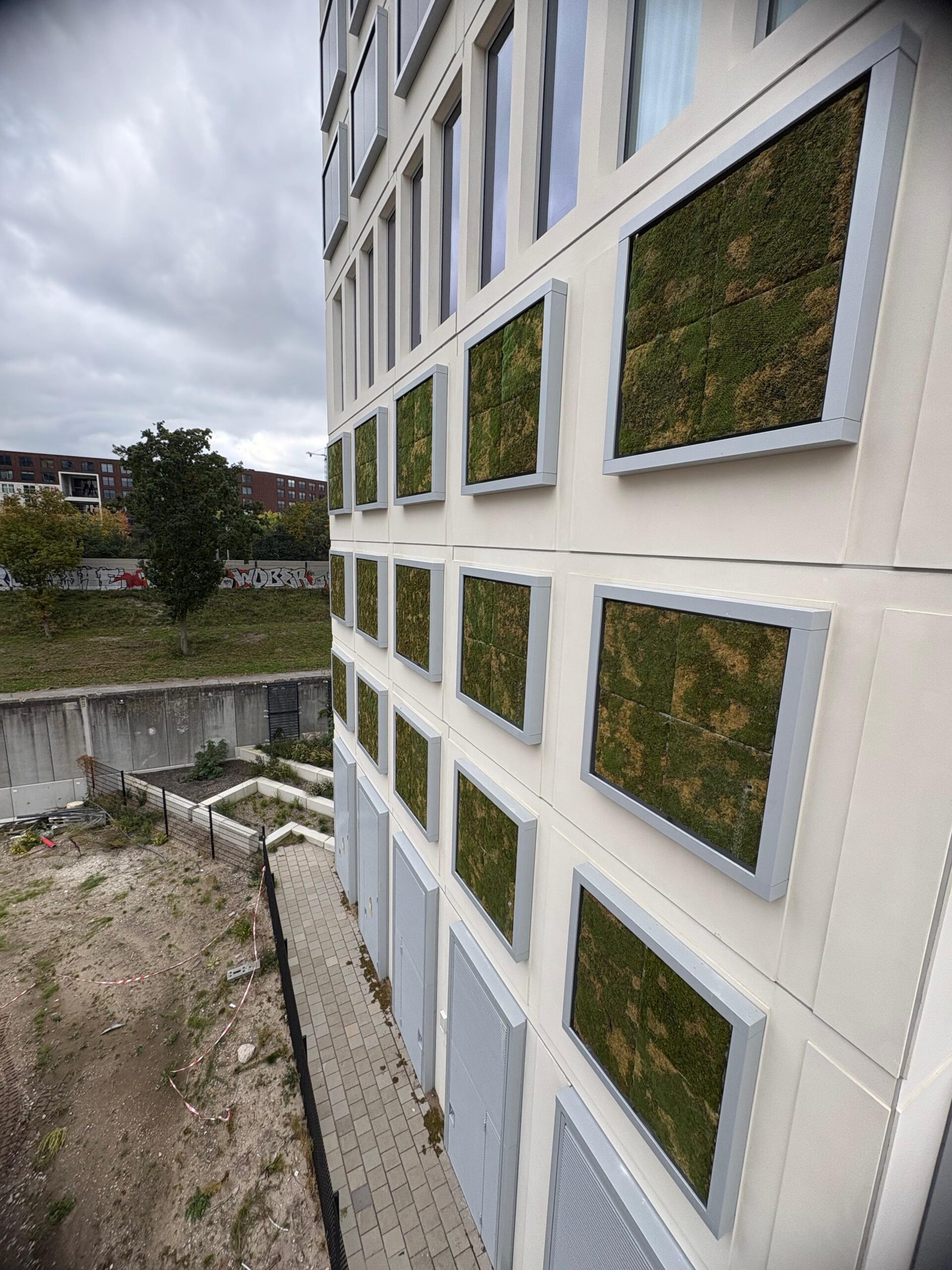 Groen Gevelsysteem, groene gevels, groene gevelbekleding